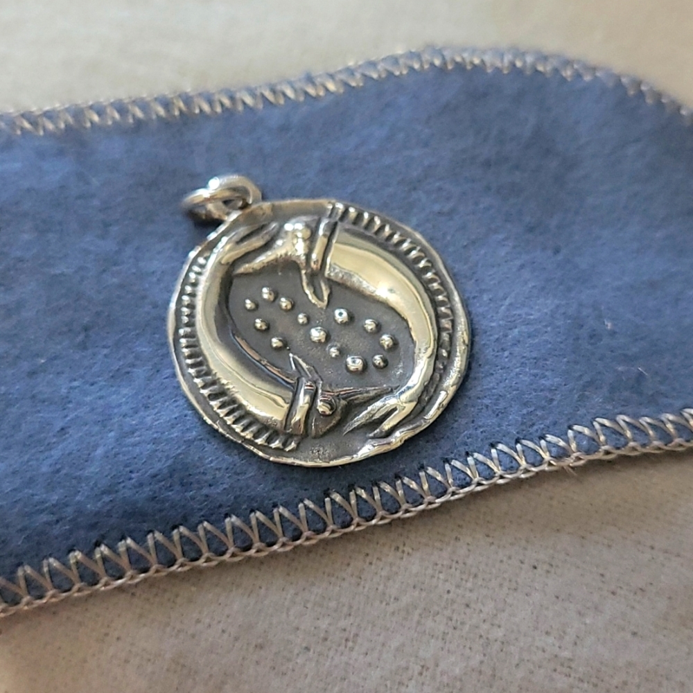 James Avery Pisces Zodiac pendant
